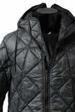 画像をギャラリービューアに読み込む, masnada QUILTED HOOD JACKET / OVER STUFFED PAPER NYLON (LEGION)
