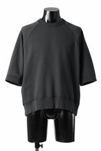 画像をギャラリービューアに読み込む, N/07 exclusive RAGLAN SHORT SLEEVE TOPS / US DRY TERRY (BLACK)