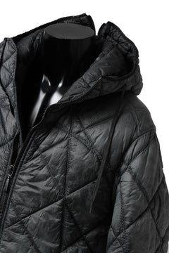 画像をギャラリービューアに読み込む, masnada QUILTED HOOD JACKET / OVER STUFFED PAPER NYLON (LEGION)