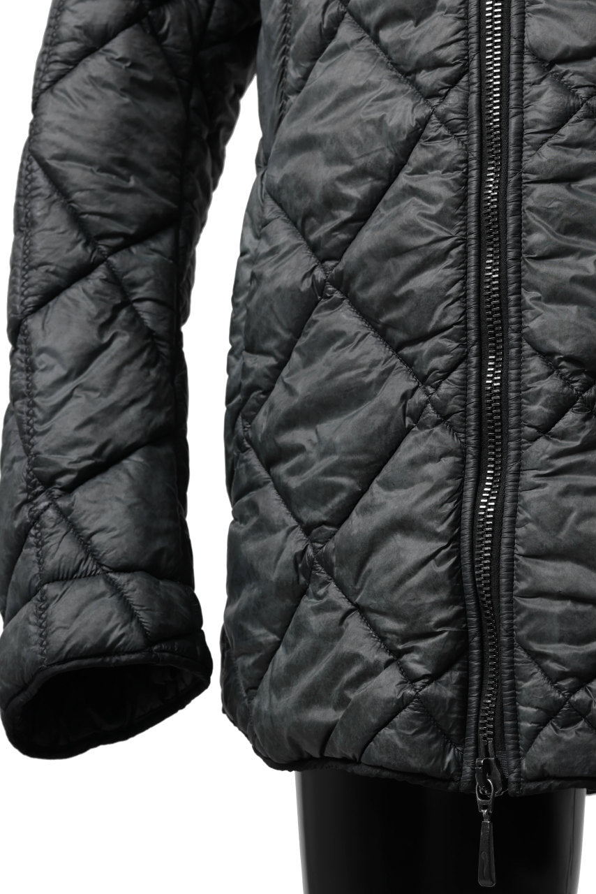 画像をギャラリービューアに読み込む, masnada QUILTED HOOD JACKET / OVER STUFFED PAPER NYLON (LEGION)