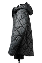 画像をギャラリービューアに読み込む, masnada QUILTED HOOD JACKET / OVER STUFFED PAPER NYLON (LEGION)
