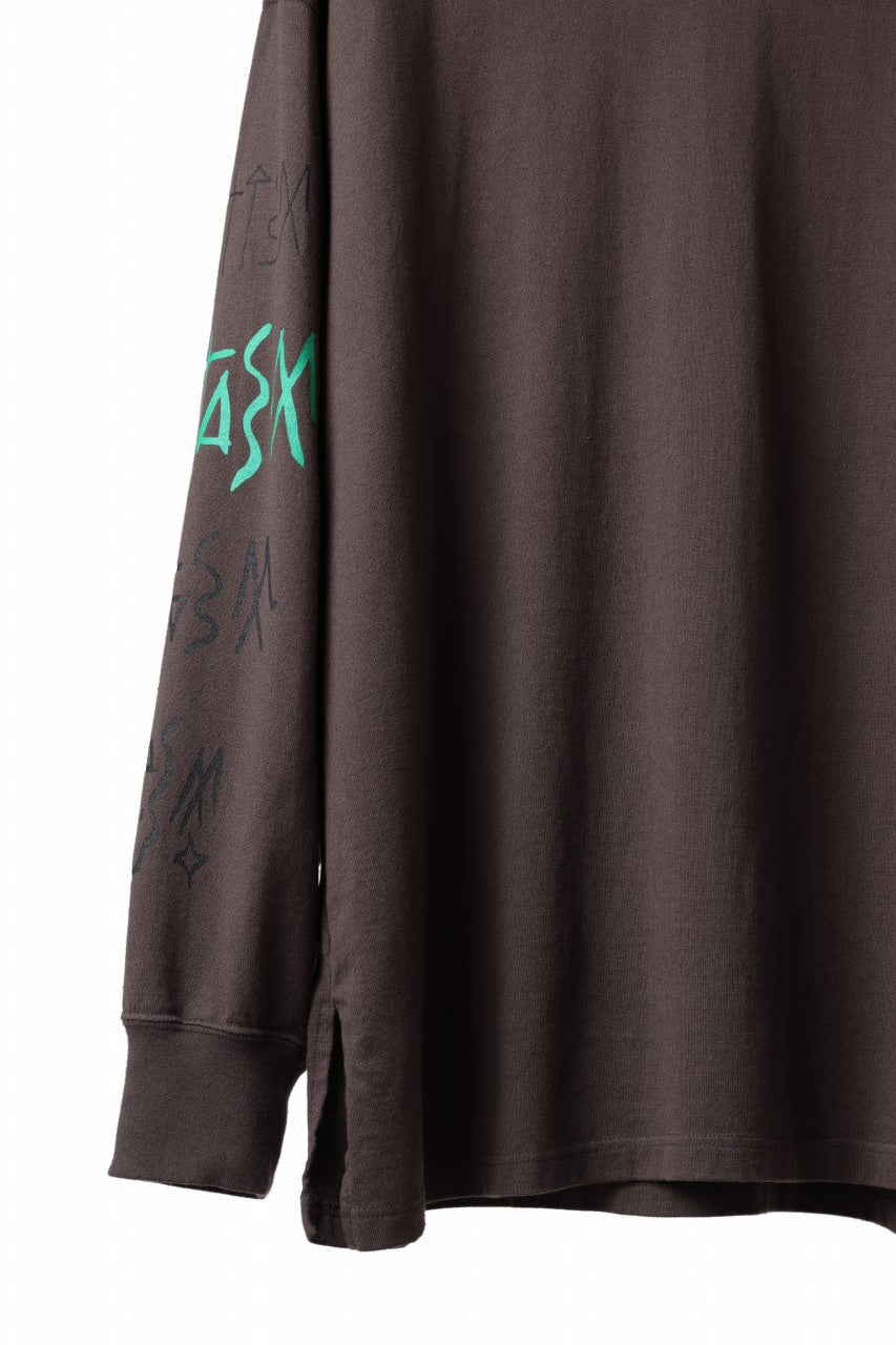 画像をギャラリービューアに読み込む, FACETASM GRAPHIC LONG SLEEVE TEE (BROWN)