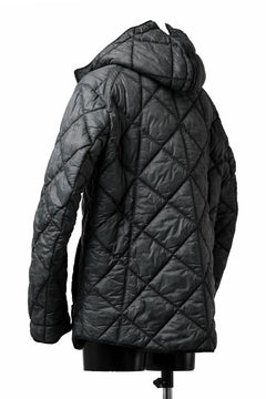 画像をギャラリービューアに読み込む, masnada QUILTED HOOD JACKET / OVER STUFFED PAPER NYLON (LEGION)