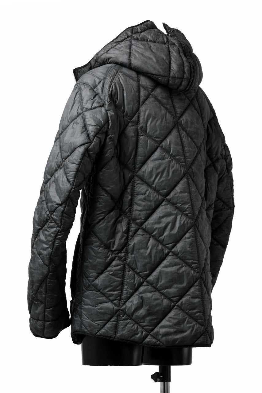 画像をギャラリービューアに読み込む, masnada QUILTED HOOD JACKET / OVER STUFFED PAPER NYLON (LEGION)