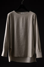 Load image into Gallery viewer, sus-sous sleeping shirt / W50CA5L23C22 latine washer (SAND)