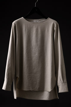 Load image into Gallery viewer, sus-sous sleeping shirt / W50CA5L23C22 latine washer (SAND)