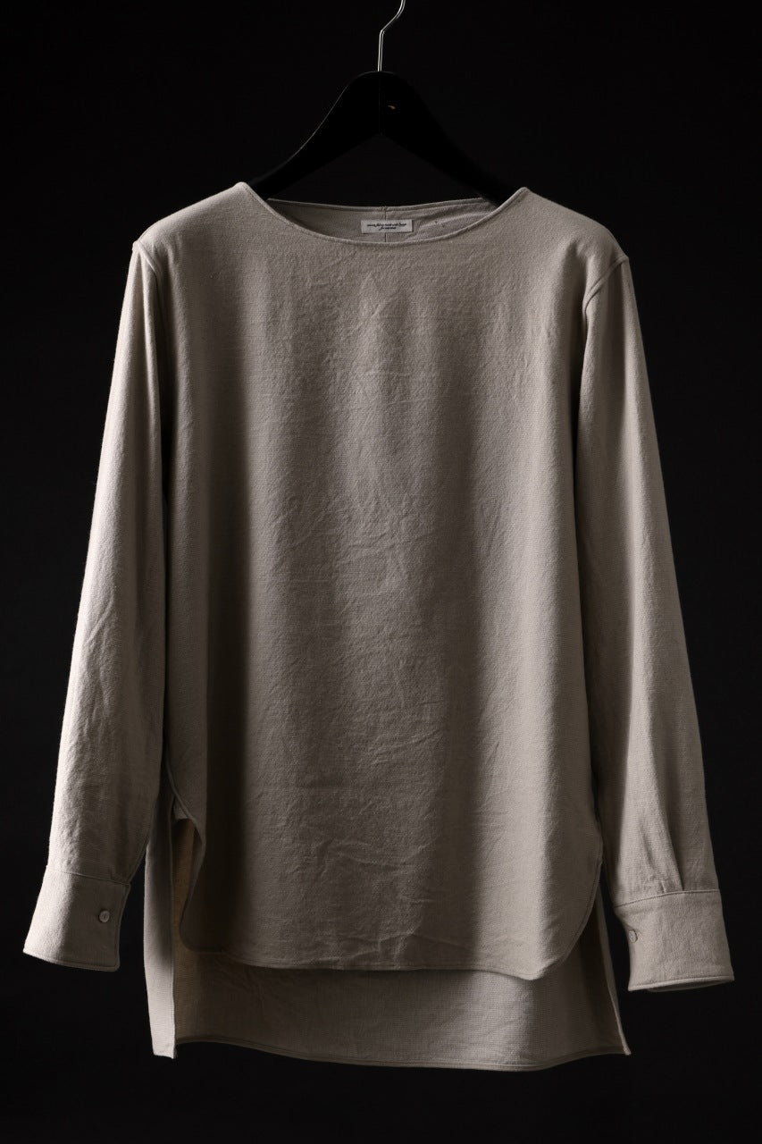 Load image into Gallery viewer, sus-sous sleeping shirt / W50CA5L23C22 latine washer (SAND)