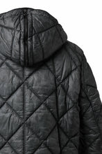 画像をギャラリービューアに読み込む, masnada QUILTED HOOD JACKET / OVER STUFFED PAPER NYLON (LEGION)