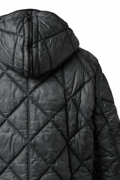 画像をギャラリービューアに読み込む, masnada QUILTED HOOD JACKET / OVER STUFFED PAPER NYLON (LEGION)