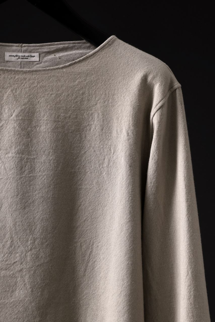 Load image into Gallery viewer, sus-sous sleeping shirt / W50CA5L23C22 latine washer (SAND)