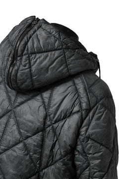 画像をギャラリービューアに読み込む, masnada QUILTED HOOD JACKET / OVER STUFFED PAPER NYLON (LEGION)