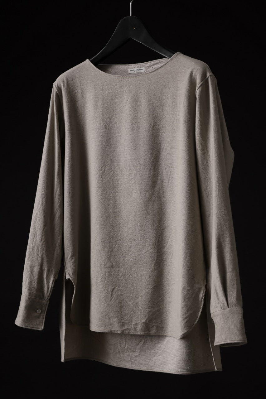 Load image into Gallery viewer, sus-sous sleeping shirt / W50CA5L23C22 latine washer (SAND)