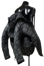 画像をギャラリービューアに読み込む, masnada QUILTED HOOD JACKET / OVER STUFFED PAPER NYLON (LEGION)