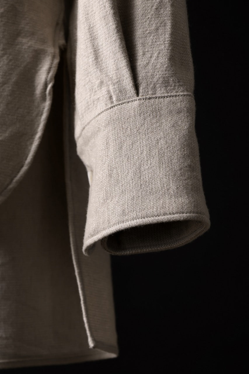 Load image into Gallery viewer, sus-sous sleeping shirt / W50CA5L23C22 latine washer (SAND)