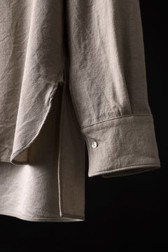 Load image into Gallery viewer, sus-sous sleeping shirt / W50CA5L23C22 latine washer (SAND)