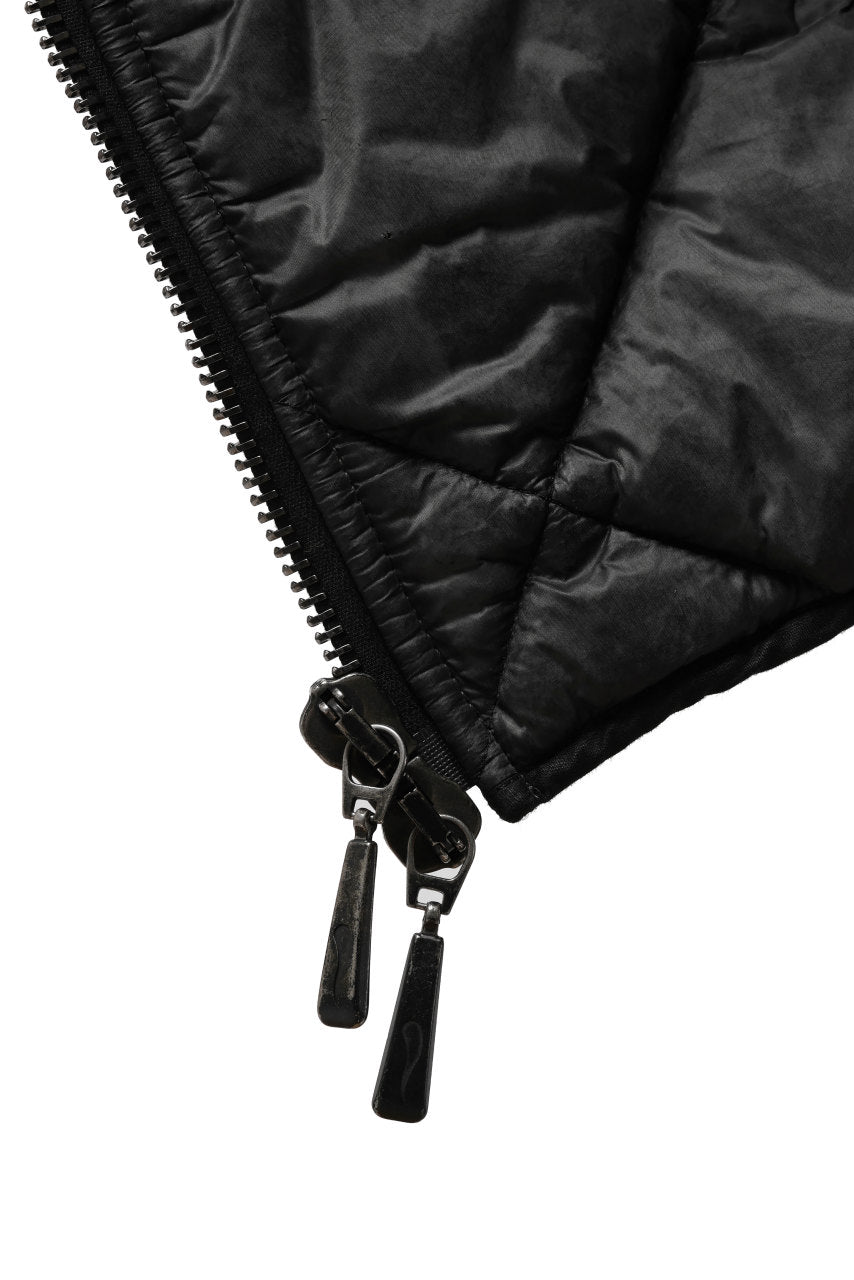 画像をギャラリービューアに読み込む, masnada QUILTED HOOD JACKET / OVER STUFFED PAPER NYLON (LEGION)