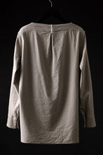 Load image into Gallery viewer, sus-sous sleeping shirt / W50CA5L23C22 latine washer (SAND)