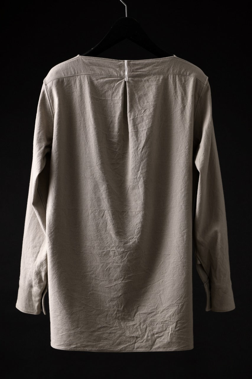 Load image into Gallery viewer, sus-sous sleeping shirt / W50CA5L23C22 latine washer (SAND)