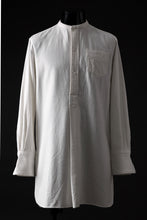 Load image into Gallery viewer, sus-sous shirt officers pullover / C100 3/2 OX (WHITE)