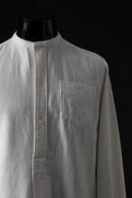 Load image into Gallery viewer, sus-sous shirt officers pullover / C100 3/2 OX (WHITE)