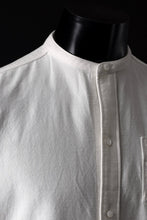 Load image into Gallery viewer, sus-sous shirt officers pullover / C100 3/2 OX (WHITE)