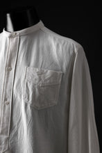 Load image into Gallery viewer, sus-sous shirt officers pullover / C100 3/2 OX (WHITE)