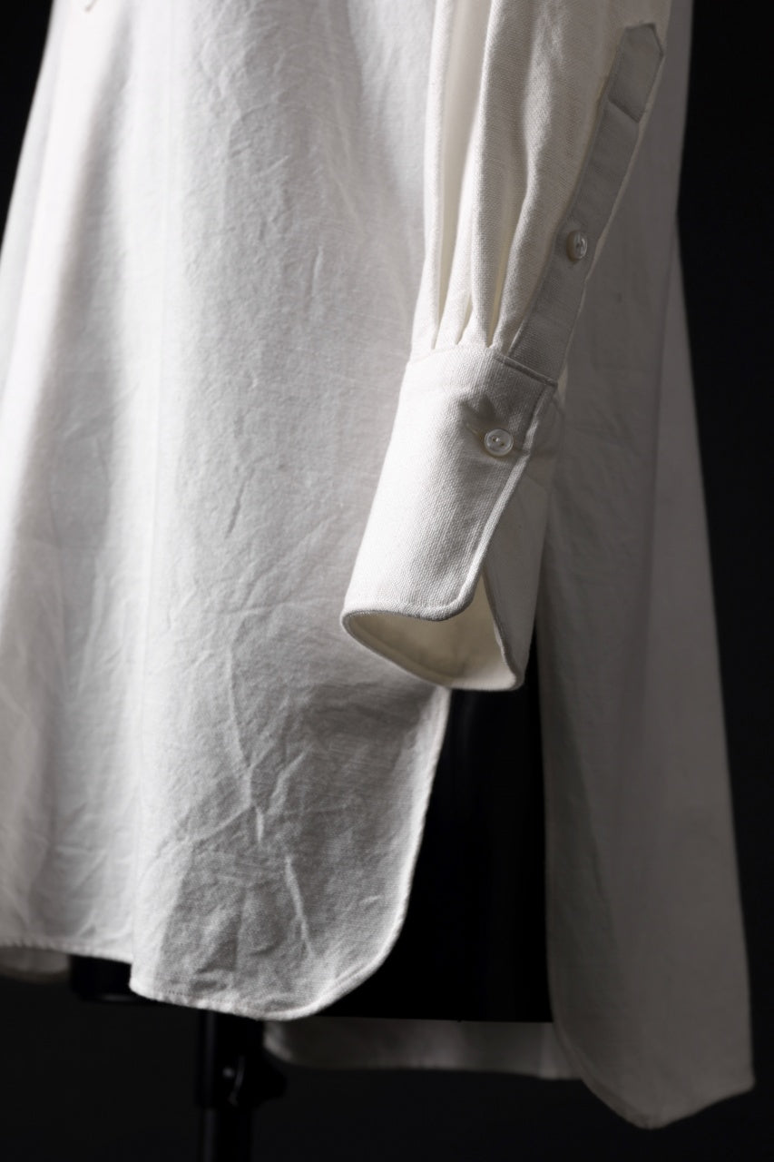 Load image into Gallery viewer, sus-sous shirt officers pullover / C100 3/2 OX (WHITE)