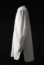 Load image into Gallery viewer, sus-sous shirt officers pullover / C100 3/2 OX (WHITE)