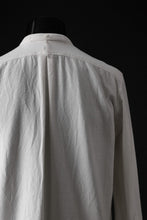 Load image into Gallery viewer, sus-sous shirt officers pullover / C100 3/2 OX (WHITE)