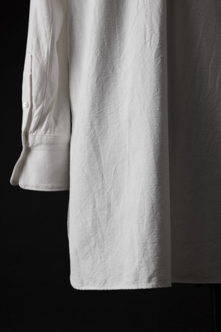 Load image into Gallery viewer, sus-sous shirt officers pullover / C100 3/2 OX (WHITE)