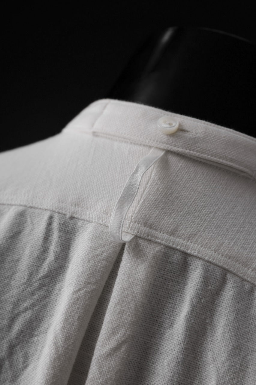 sus-sous shirt officers pullover / C100 3/2 OX (WHITE)