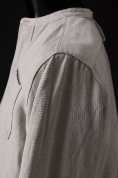 Load image into Gallery viewer, sus-sous shirt officers pullover / C51L49 3/2OX washer (NATURAL)