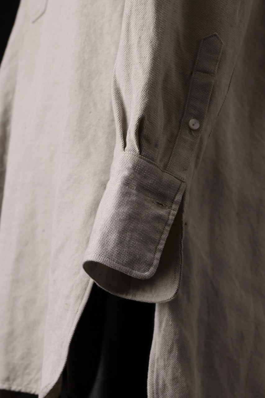 Load image into Gallery viewer, sus-sous shirt officers pullover / C51L49 3/2OX washer (NATURAL)