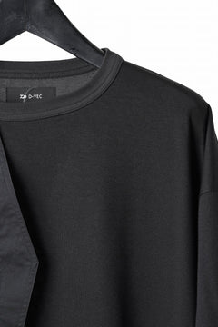 画像をギャラリービューアに読み込む, D-VEC COOL MAX S/S TEE (NIGHT SEA BLACK)