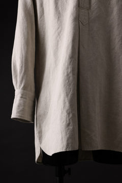 Load image into Gallery viewer, sus-sous shirt officers pullover / C51L49 3/2OX washer (NATURAL)