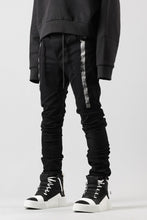 画像をギャラリービューアに読み込む, BORIS BIDJAN SABERI TIGHT FIT PANTS / OBJECT DYED & SEAM TAPED "P13.TF-F1939" (BLACK)