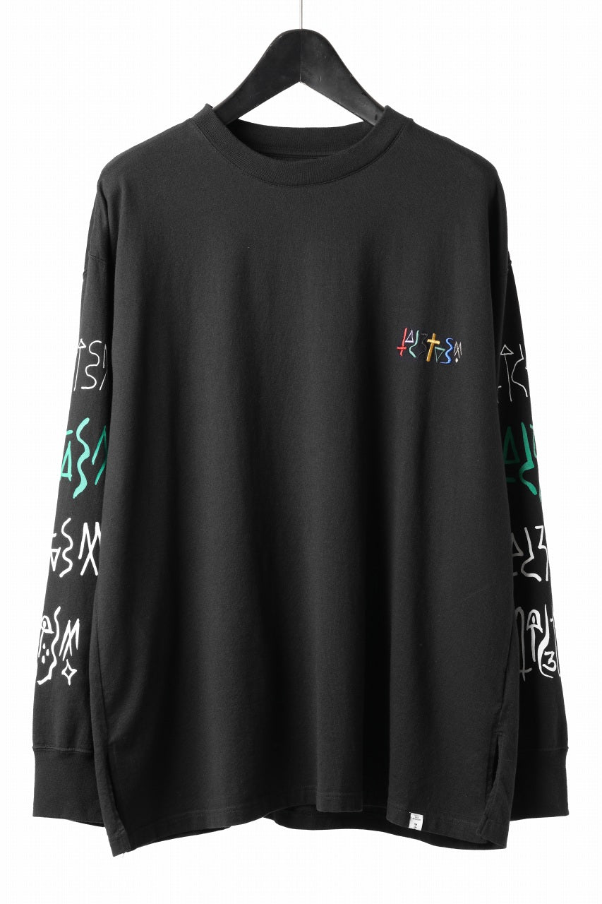 画像をギャラリービューアに読み込む, FACETASM GRAPHIC LONG SLEEVE TEE (BLACK)