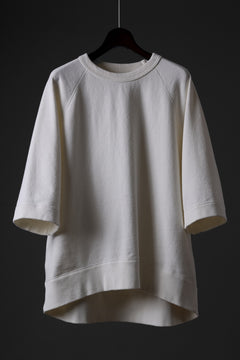 画像をギャラリービューアに読み込む, N/07 exclusive RAGLAN SHORT SLEEVE TOPS / US DRY TERRY (OFF WHITE)