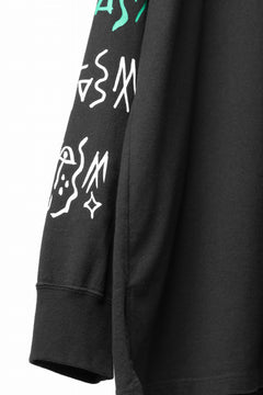 画像をギャラリービューアに読み込む, FACETASM GRAPHIC LONG SLEEVE TEE (BLACK)