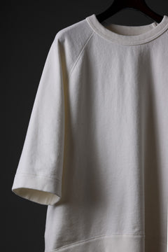 画像をギャラリービューアに読み込む, N/07 exclusive RAGLAN SHORT SLEEVE TOPS / US DRY TERRY (OFF WHITE)