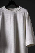 画像をギャラリービューアに読み込む, N/07 exclusive RAGLAN SHORT SLEEVE TOPS / US DRY TERRY (OFF WHITE)