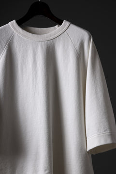 画像をギャラリービューアに読み込む, N/07 exclusive RAGLAN SHORT SLEEVE TOPS / US DRY TERRY (OFF WHITE)