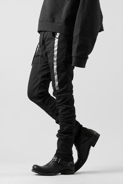 画像をギャラリービューアに読み込む, BORIS BIDJAN SABERI TIGHT FIT PANTS / OBJECT DYED & SEAM TAPED "P13.TF-F1939" (BLACK)
