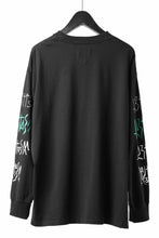 画像をギャラリービューアに読み込む, FACETASM GRAPHIC LONG SLEEVE TEE (BLACK)