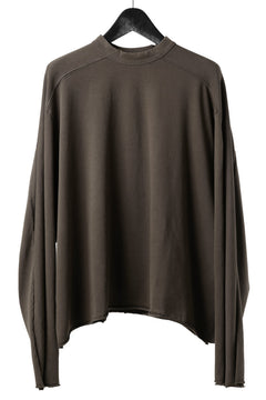 画像をギャラリービューアに読み込む, entire studios HEAVY LONG SLEEVE TEE (BRUNETTE)