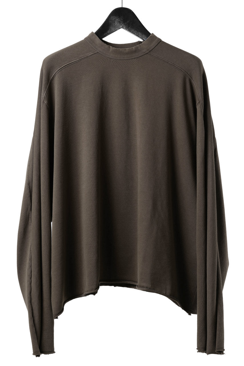 画像をギャラリービューアに読み込む, entire studios HEAVY LONG SLEEVE TEE (BRUNETTE)
