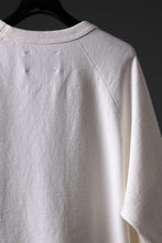画像をギャラリービューアに読み込む, N/07 exclusive RAGLAN SHORT SLEEVE TOPS / US DRY TERRY (OFF WHITE)