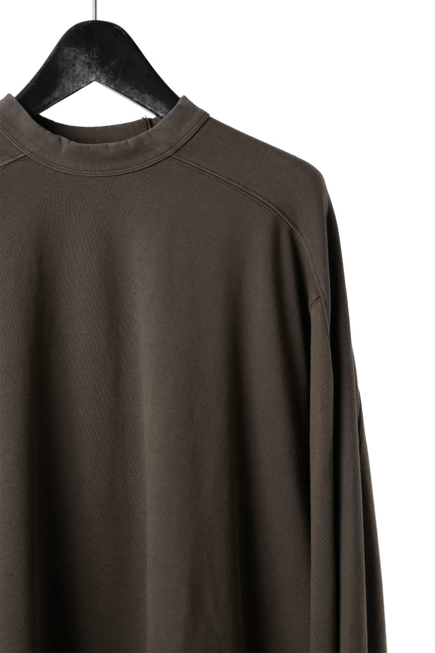 画像をギャラリービューアに読み込む, entire studios HEAVY LONG SLEEVE TEE (BRUNETTE)