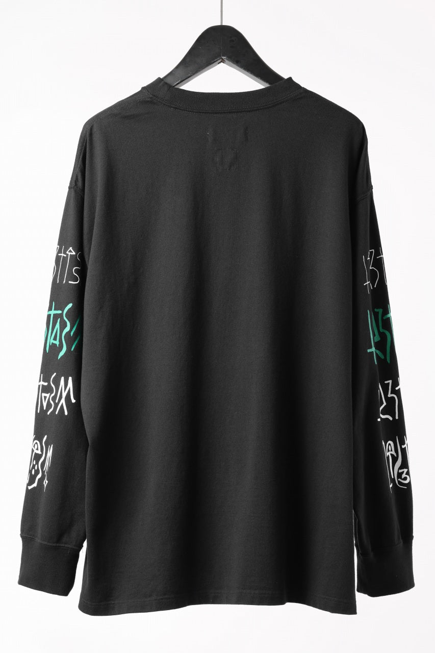 画像をギャラリービューアに読み込む, FACETASM GRAPHIC LONG SLEEVE TEE (BLACK)