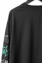 画像をギャラリービューアに読み込む, FACETASM GRAPHIC LONG SLEEVE TEE (BLACK)